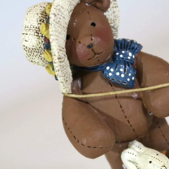 GAIL LAURA Barbara Calendar Bears April 1993 Easter Limited Edition Series B - Picture 6 of 12